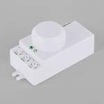 Микроволновый датчик движения 10м 1200W 360° IP20 Белый SNS-M-13 белый