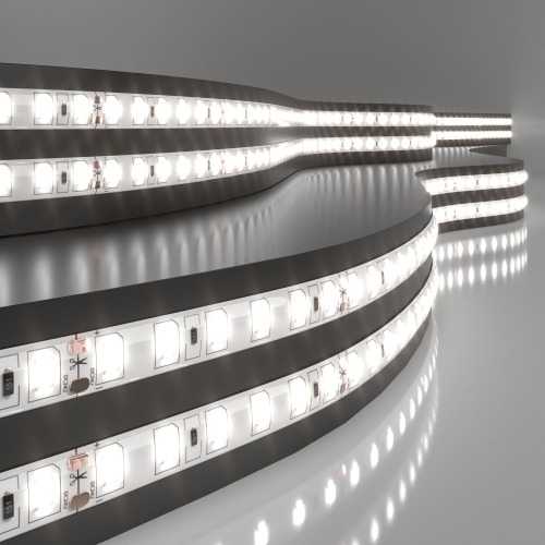 Купить Светодиодная лента 24 В 9,6 Вт/м 120 Led/м 2835 IP65, дневной белый 4200K, 5 м Лента светодиодная 24V 9,6W 120Led 2835 IP65 дневной белый, 5м