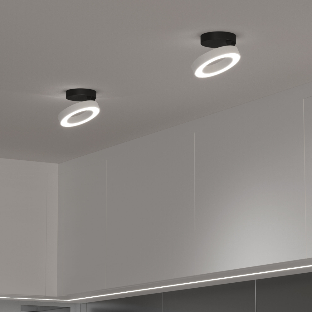 Накладной светодиодный светильник Spila белый 25105/LED