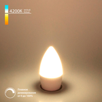 Светодиодная лампа "Свеча" Dimmable C35 7W 4200K E14 BLE1448