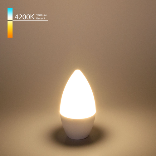 Купить Светодиодная лампа "Свеча" C37 6W 4200K E14 BLE1422