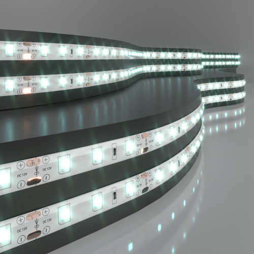 Купить Светодиодная лента 12 В 4,8 Вт/м 60 Led/м 2835 IP65, холодный белый 6500К, 5 м Лента светодиодная 12V 4,8W 60Led 2835 IP65 холодный белый, 5м