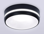 TN3335 SBK/FR черный песок/белый матовый GU5.3 D96*46