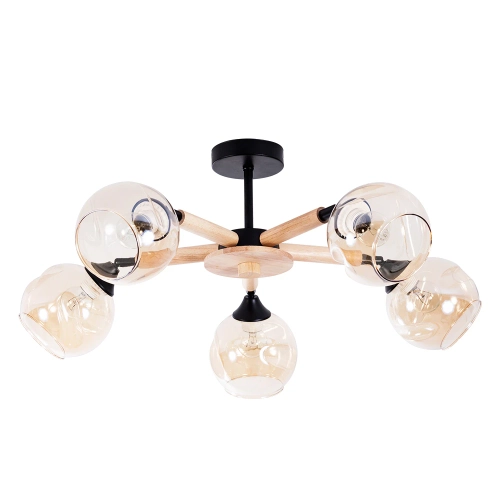 Купить Потолочная люстра Arte Lamp BRANSON A4370PL-5BR