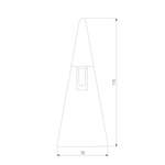 Esthetic Magnetic Трековый светильник 5W 3000K (чёрный) 85117/01