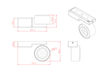 Потолочный светильник Technical C062CL-L12B3K
