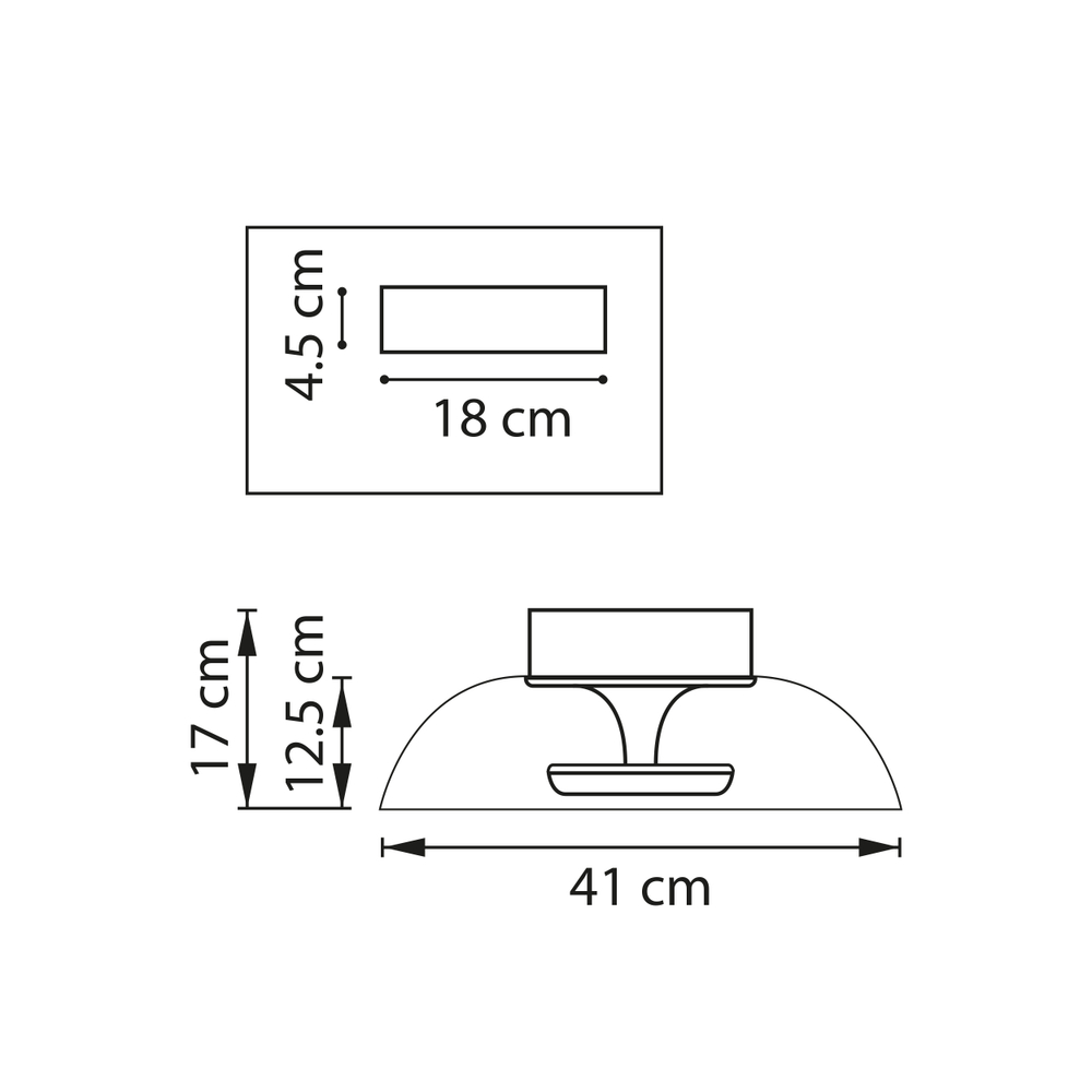 809200 Люстра CELESTA LED 24W 1200LM КОФЕЙНЫЙ/ПРОЗРАЧНЫЙ 3000K