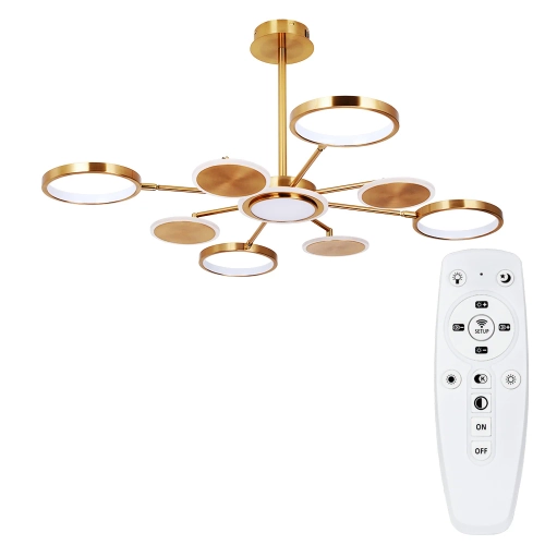 Купить Люстра на штанге Arte Lamp SIENNA A1363PL-8PB