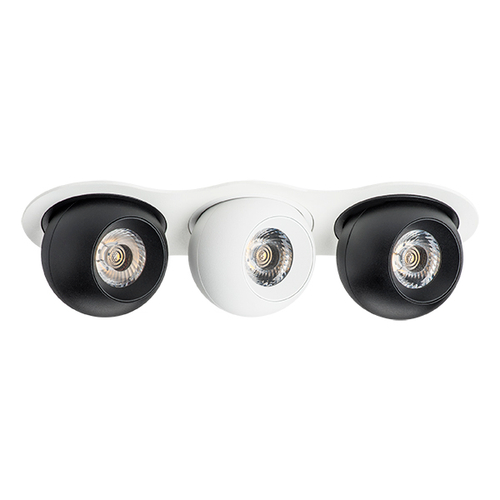 Купить i636726272 Светильник INTERO LED 9W*3 850LM*3 24G БЕЛЫЙ/ЧЕРНЫЙ 3000K (217636+217072+217062+217072)