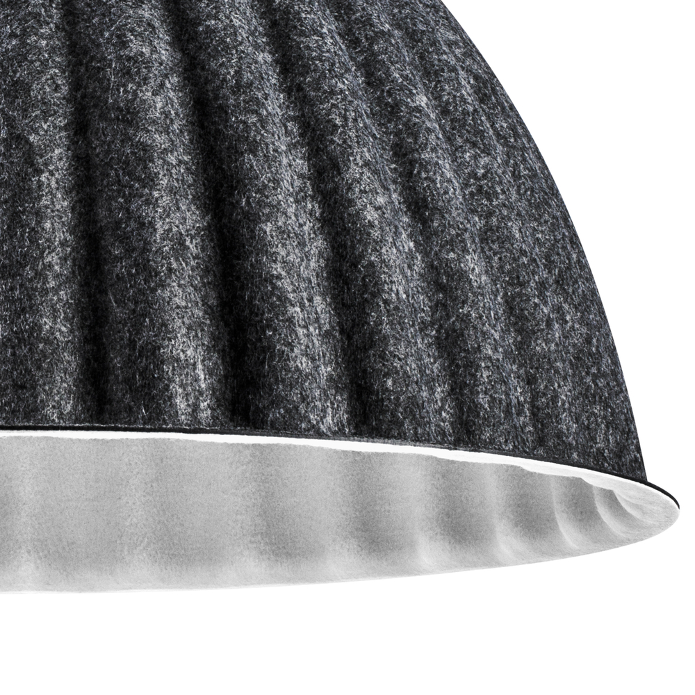 799557 Люстра FENICIA 1х12W (led) E27 ЧЕРНЫЙ/СЕРЫЙ