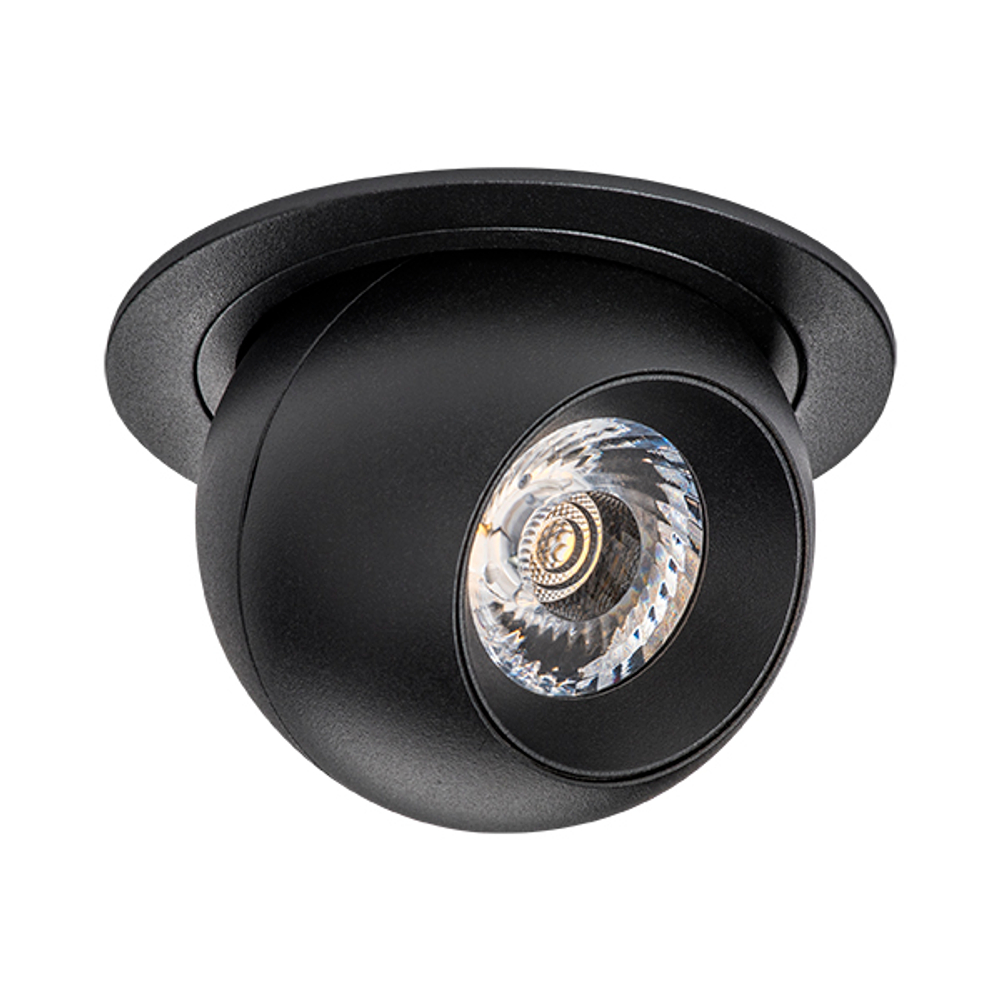 i61772 Светильник INTERO LED 9W 850LM 24G ЧЕРНЫЙ 3000K (217617+217072)