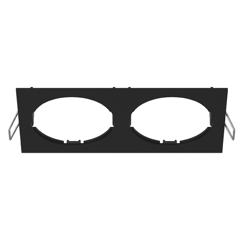 Купить 217527 Рамка INTERO 16 Double QUADRO ЧЕРНЫЙ