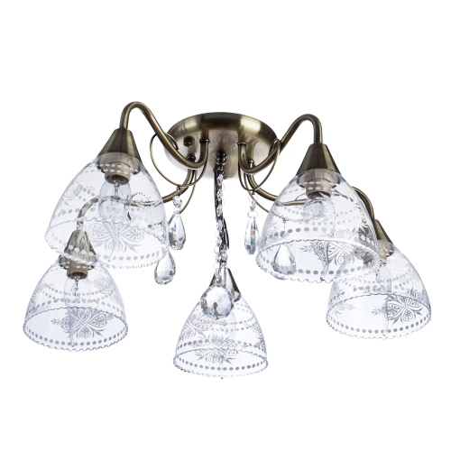 Купить Потолочная люстра Arte Lamp RUGIADA A1658PL-5AB