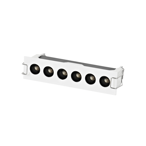 Купить 080246 Светильник GUARDA 9W 580LM 26G БЕЛЫЙ МАТОВЫЙ/ЧЕРНЫЙ 4000K