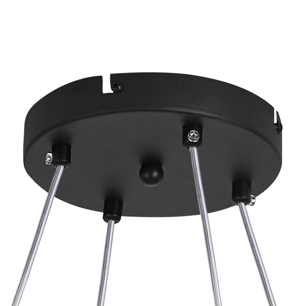 799097 Люстра CERAMO BW 9х6W(led) G9 ЧЕРНЫЙ/БЕЛЫЙ