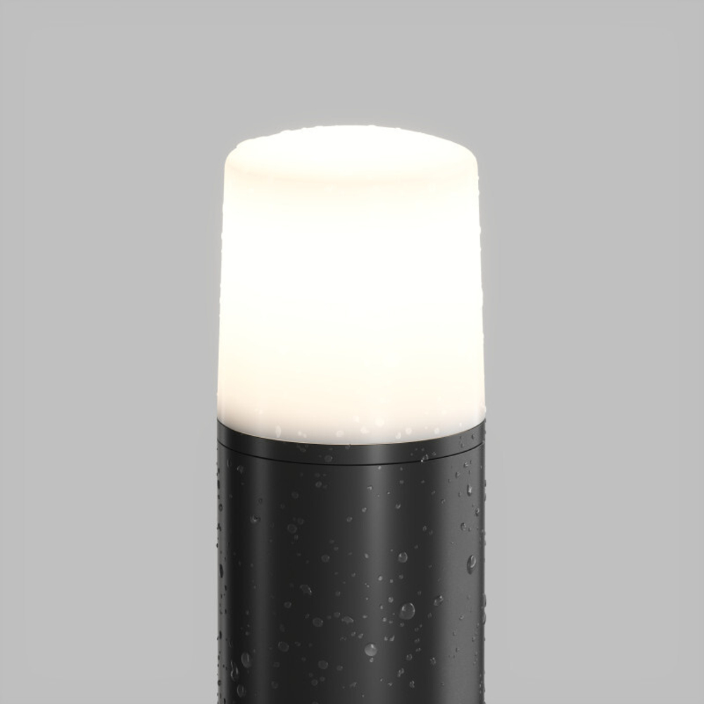 DK9749-BK Ландшафтный уличный светильник NORD, IP65, 1хE27 LED, до 18 Вт, черный, алюминий