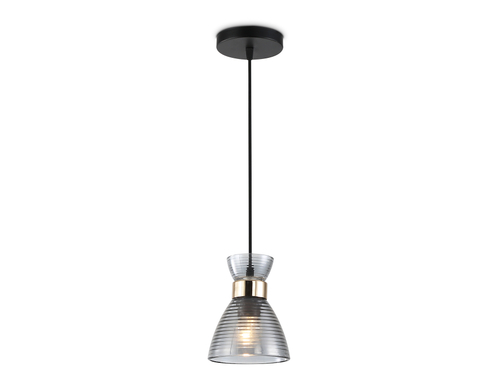 Купить TR3406 BK/FGD/SM черный/золото/дымчатый E27 max 60W D135*1000
