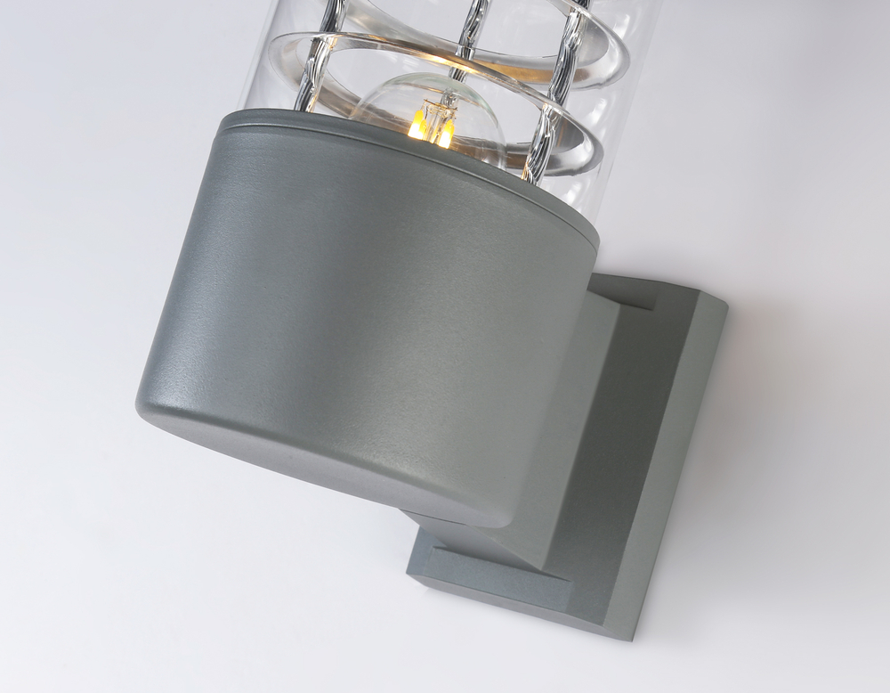 ST2521 GR/CL серый/прозрачный IP54 E27 max 40W 200*110*155