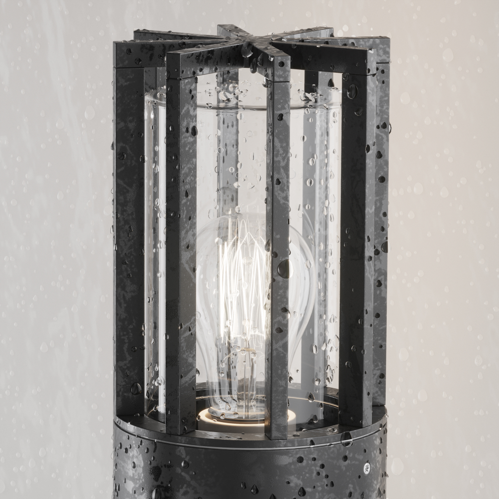 Уличный настенный светильник Outdoor O453WL-01GF