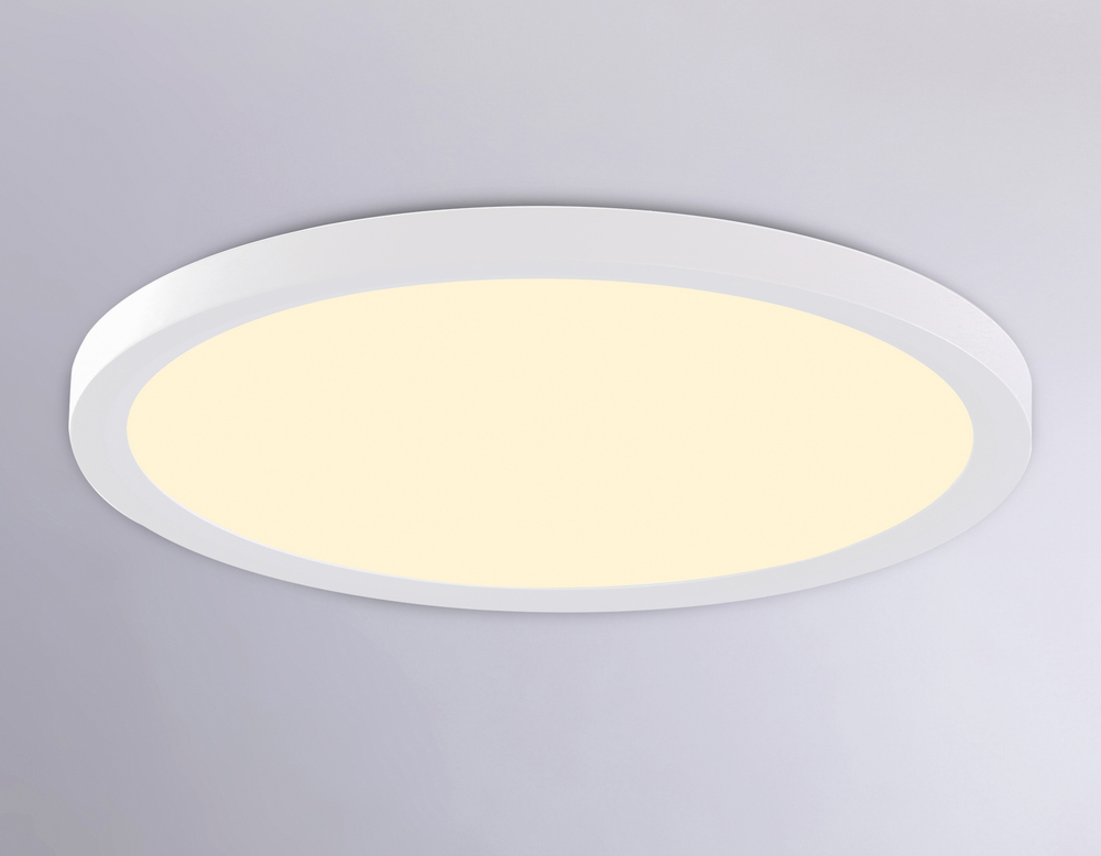 FZ1909 WH белый IP54 44W 3000K-6500K CCT-переключатель D600*25 (Без ПДУ)