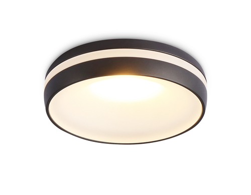 Купить TN3322 SBK/FR черный песок/белый матовый GU5.3 D95*40