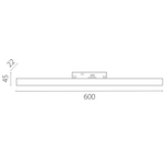 269606CCT Светильник трековый 48V UNO CCT LED 24W 1130LM 120G БЕЛЫЙ МАТОВЫЙ 3000/4000/6000K/SMART