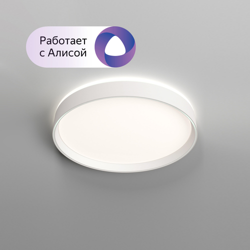 Купить DK6510-WH Накладной светильник, LED, 40W, IP 20, 3000K - 6500K, белый, металл, полимер