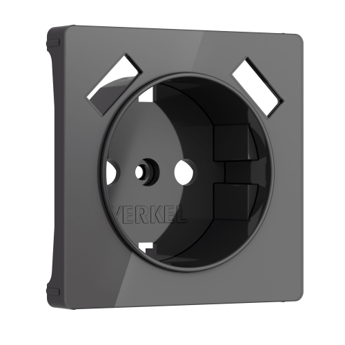 Купить Накладка для розетки USB (графит акрил) W1179544