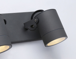 ST3887/2 GR серый IP54 GU10/2 max 35W 250*80*85