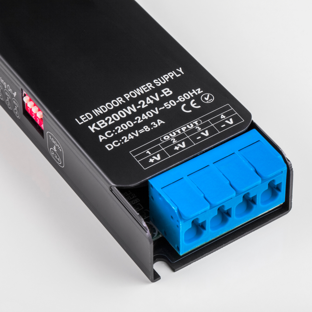 200CORDA10 Тросовая система CORDA 10м и блок питания на 200W (max мощность ленты 18.6W/метр) (418010+418990+424200)