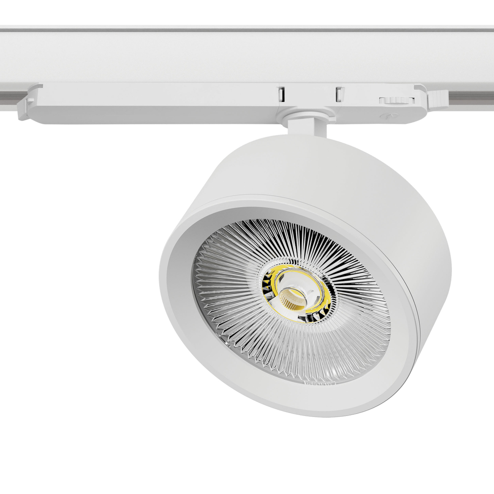 A5646DALI Светильник ALTA PRO для трековой системы Quattro с управлением DALI LED 30W 3510LM 36G БЕЛЫЙ 4000K с адаптером (215646 + 594066)
