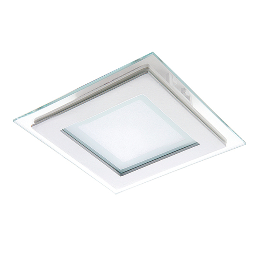 212020 Светильник ACRI QUA LED 6W 480LM БЕЛЫЙ/ПРОЗРАЧНЫЙ 3000K