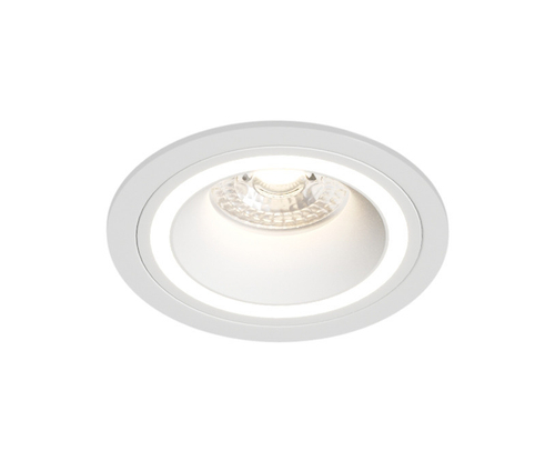 Купить DK2060-WH Встраиваемый светильникIP 20, до 15 Вт, GU10, LED, белый, алюминий