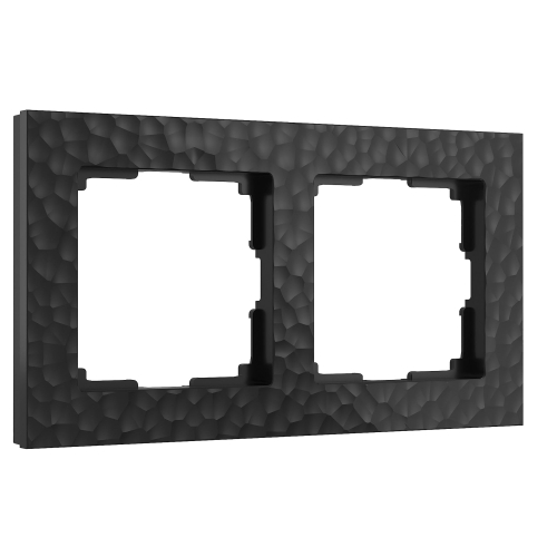 Купить Рамка из поликарбоната на 2 поста Hammer черный W0022408