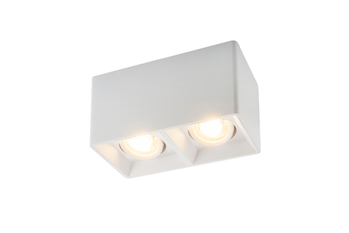 Купить DK3035-WH Светильник накладной IP 20, 10 Вт, GU5.3, LED, белый, пластик