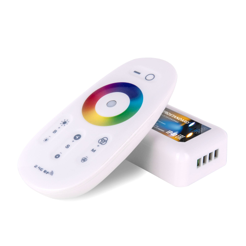 Купить Сенсорный контроллер для светодиодной ленты RGB с ПДУ 12V (радио) IP40 LSC 010