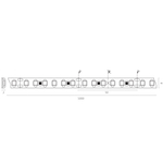 420854 Лента LIGHTSTAR LED 24V 12W 120leds/M 1500LM/M 4000K IP65 1 шт = 5м