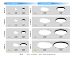 FV5538 BK черный LED 90W 4200K D600*58 (Без ПДУ)