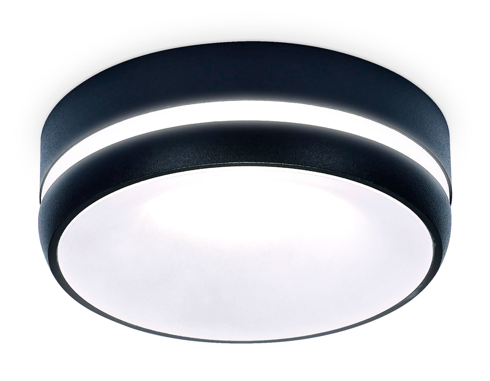 TN3335 SBK/FR черный песок/белый матовый GU5.3 D96*46
