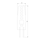 Светодиодная лампа JC 3W 360° 220V 4200K G4 BLG402
