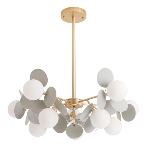 Купить Люстра на штанге Arte Lamp PEACOCK A1369SP-10GY