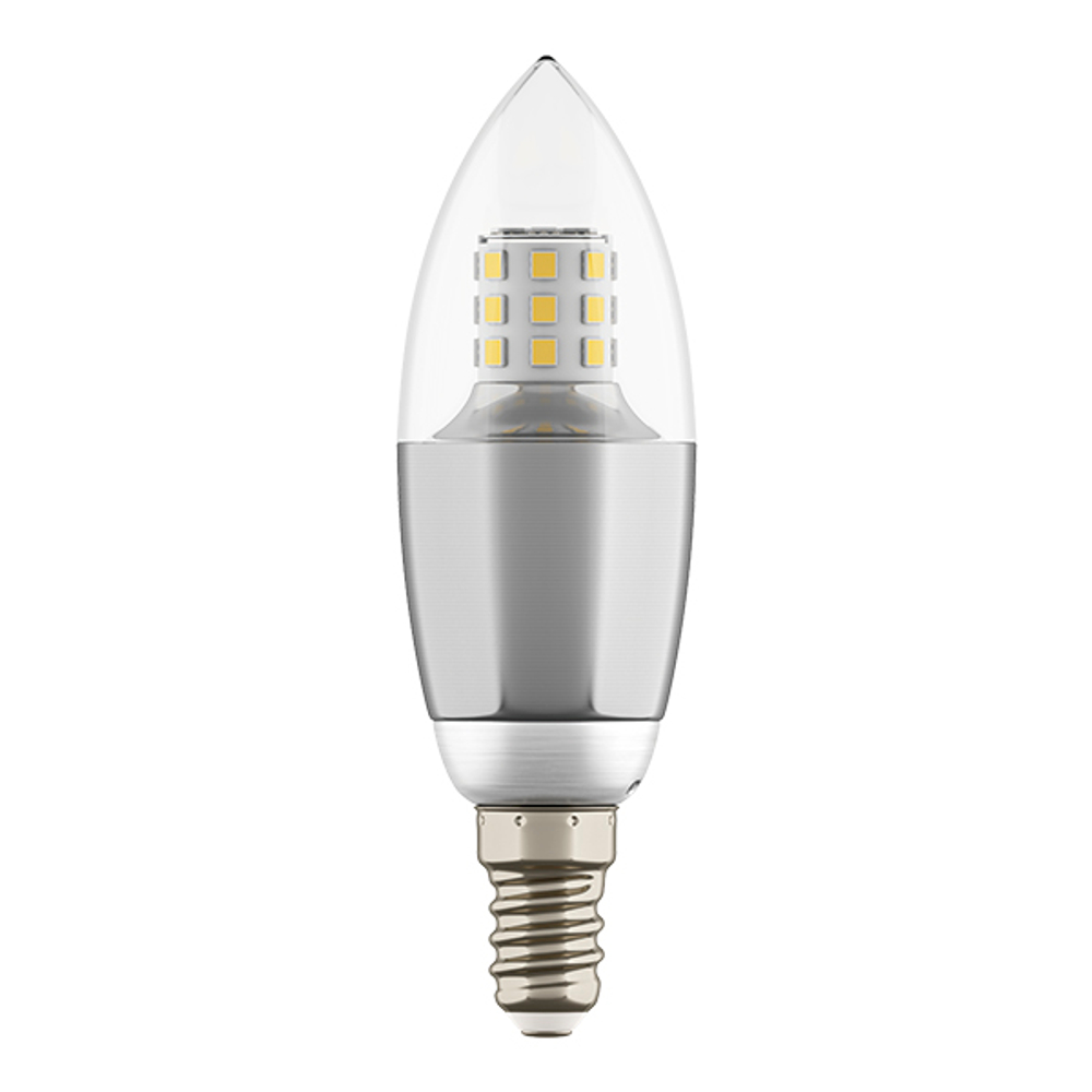 940542 Лампа энергосберегающая LED 220V C35 E14 7W=70W 460LM 60G CL/CH 3000K 20000H