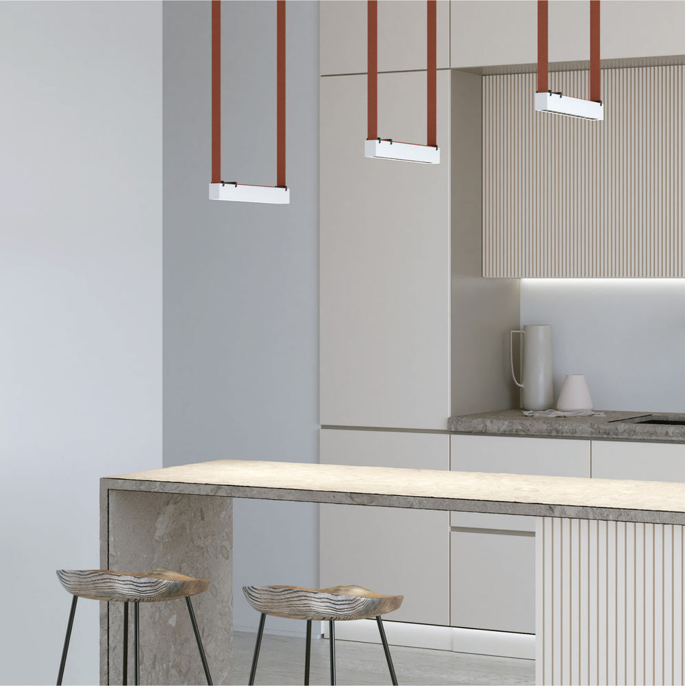 DK5570-WB Cветильник для трека-ремня Belty, серия Grill, со светодиодом, L323*W40*H45мм, 48V DC, 12W, RA90, 24°, 4000K, IP20, белый с черным, алюминий