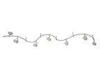 Готовая трековая система Arte Lamp RAILS A3056PL-6SI