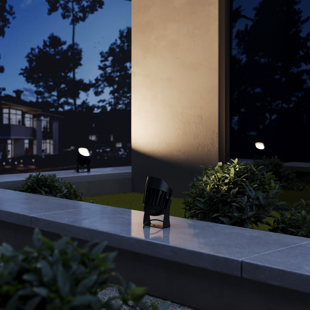 Грунтовый светильник Elektrostandard Landscape LED 4000K 29W IP65 35186/F черный