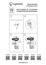 763339 Подвес UNITARIO 34.5W LED 3795LM СЕРЕБРО МАТОВЫЙ 3000K