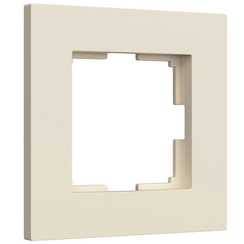 Купить Рамка из поликарбоната на 1 пост Slab айвори софт W0012962