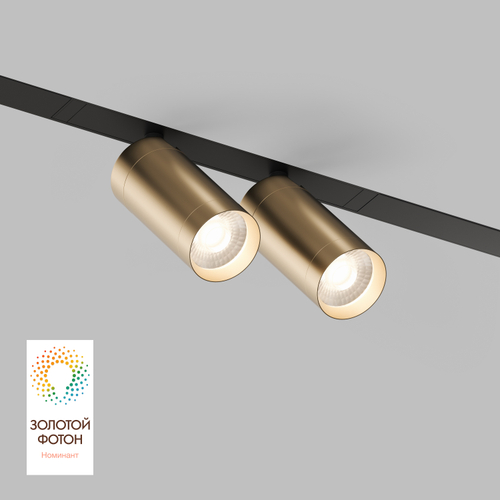 Купить DK8012-BG Акцентный светильник SMART SPOT DOUBLE 2x9W DIM 3000K-6000K, матовое золото с черным