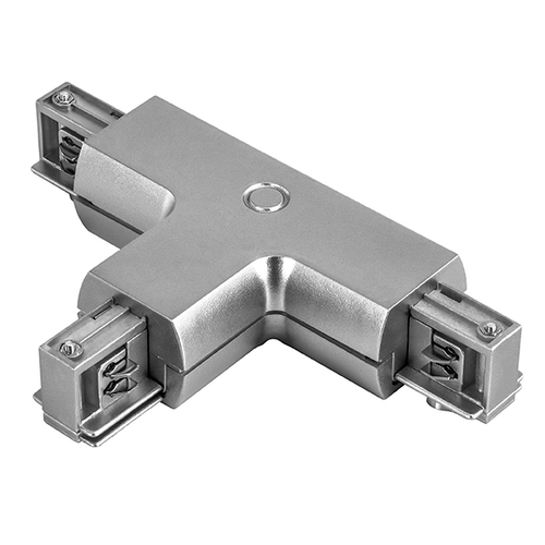 Купить 504139 Соединитель трековый трехфазный BARRA T-образный СЕРЫЙ