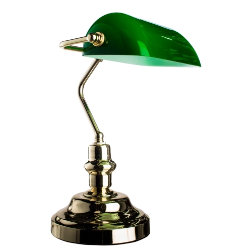 Купить Кабинетная настольная лампа Arte Lamp BANKER A2491LT-1GO